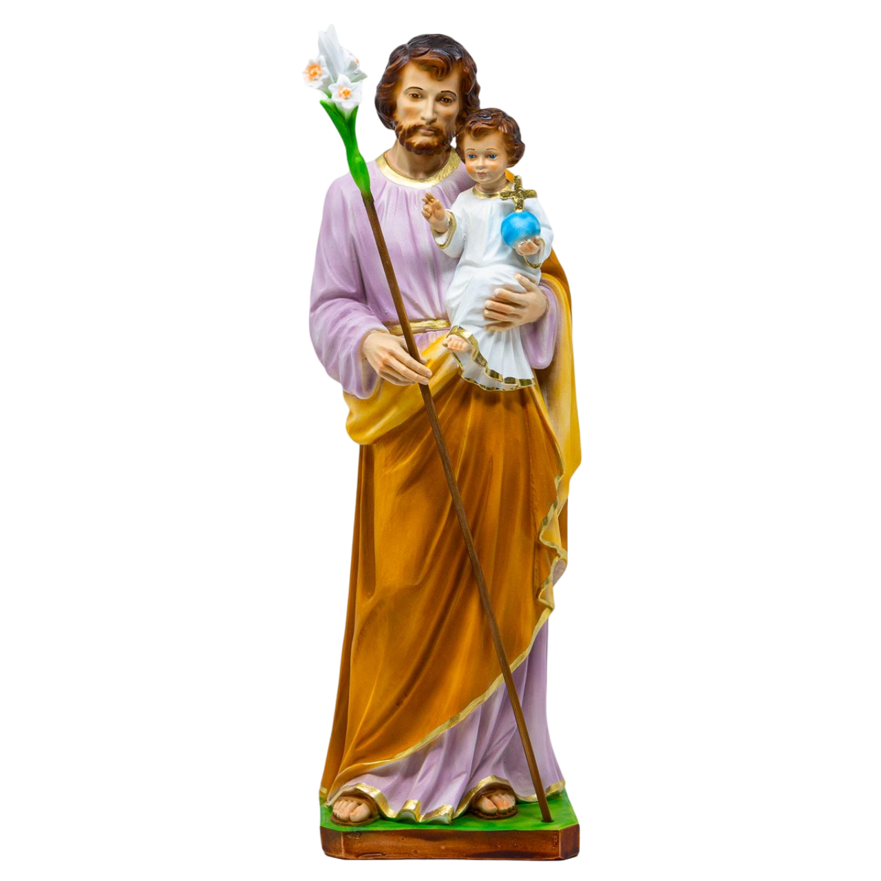 Statua San Giuseppe 31 cm in Resina