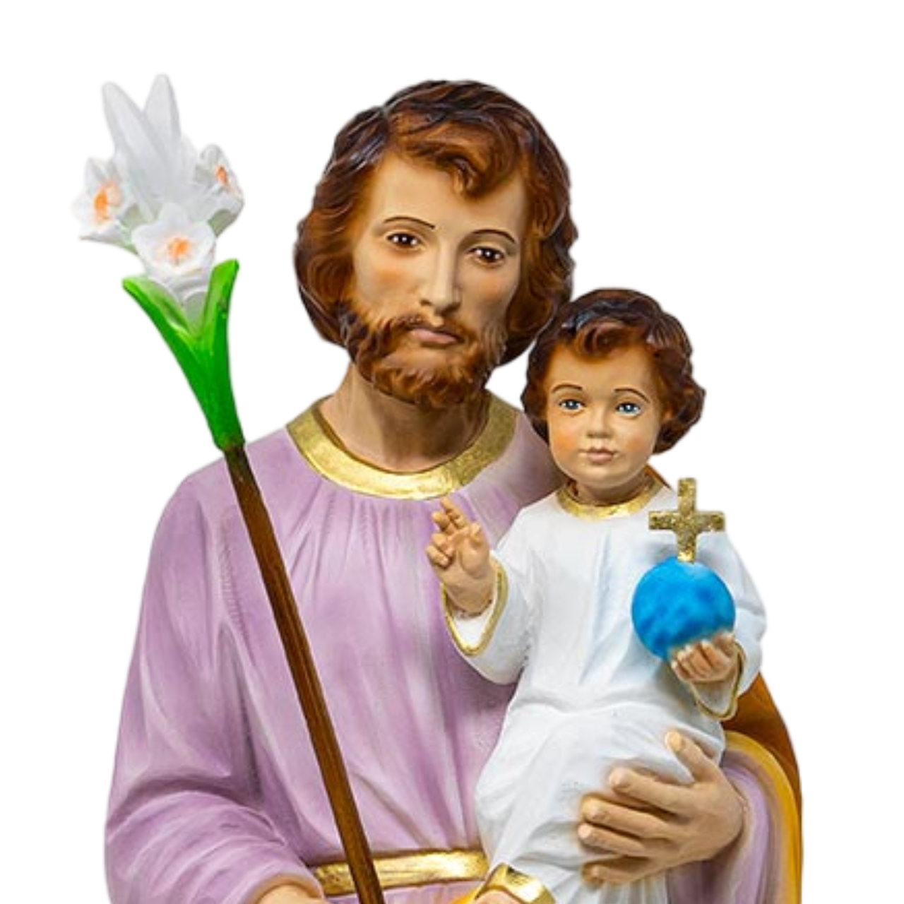 Statua San Giuseppe 41 cm in Resina