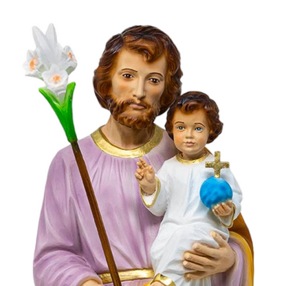 Statua San Giuseppe 41 cm in Resina