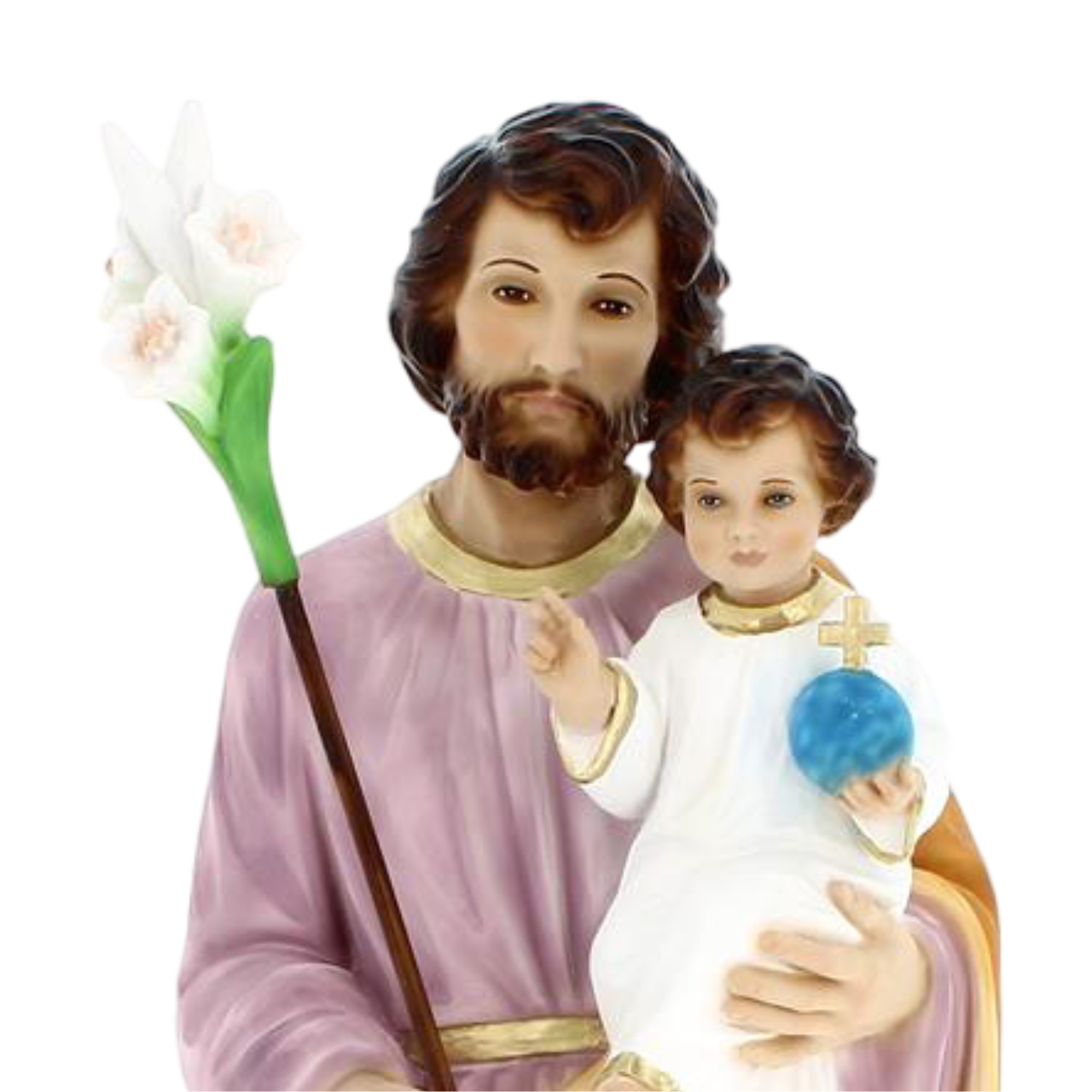 Statua San Giuseppe 60 cm in Resina