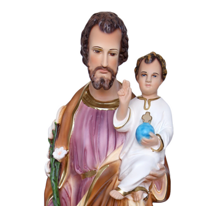 Statua San Giuseppe 64 cm in Resina