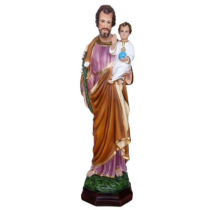Statua San Giuseppe 64 cm in Resina