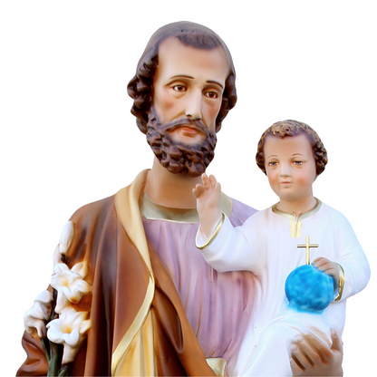 Statua San Giuseppe 70 cm in Resina