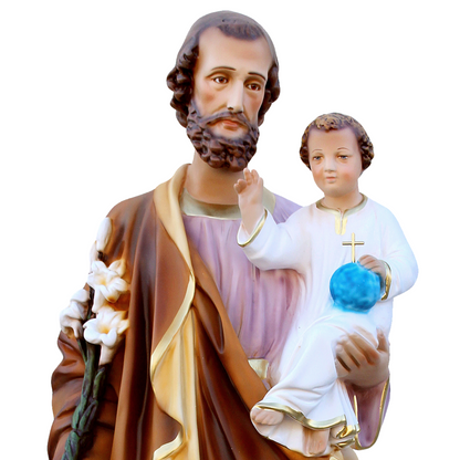 Statua San Giuseppe 70 cm in Resina