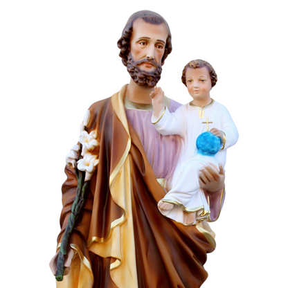 Statua San Giuseppe 70 cm in Resina