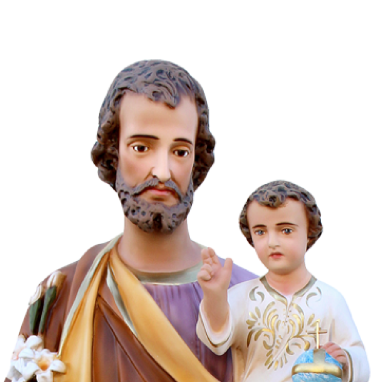 Statua San Giuseppe 85 cm in Resina