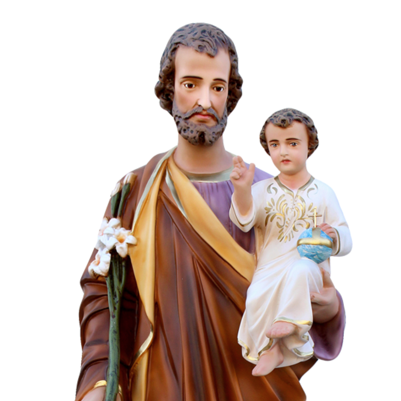 Statua San Giuseppe 85 cm in Resina
