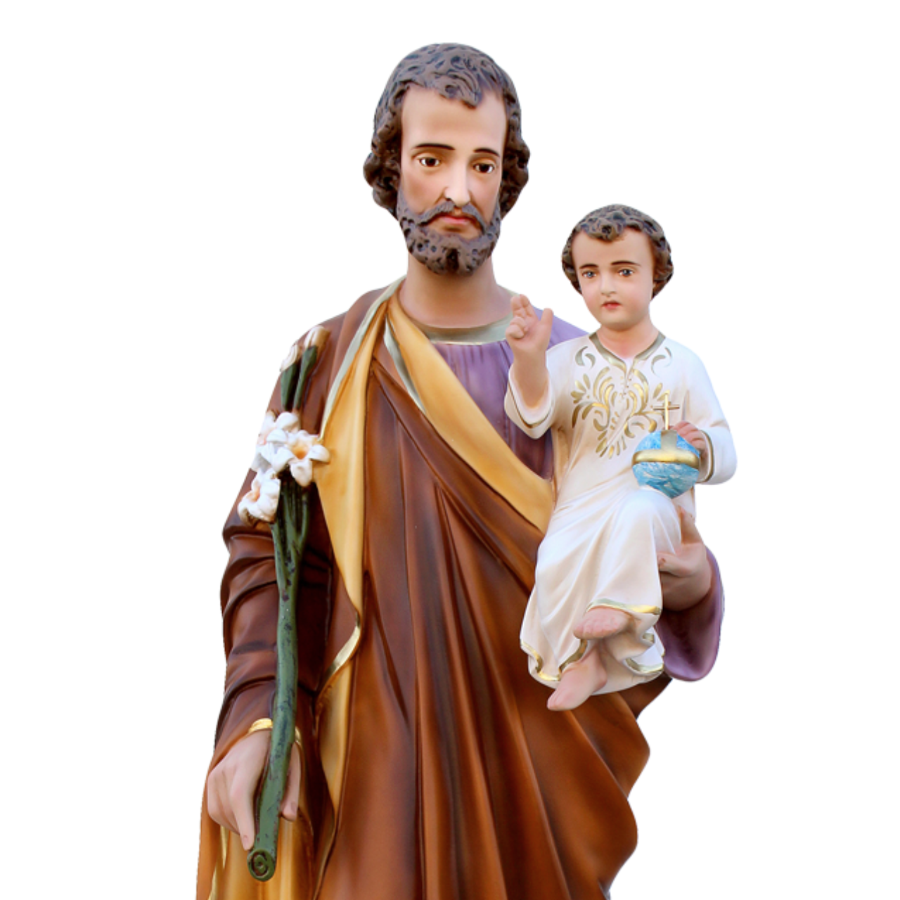 Statua San Giuseppe 85 cm in Resina