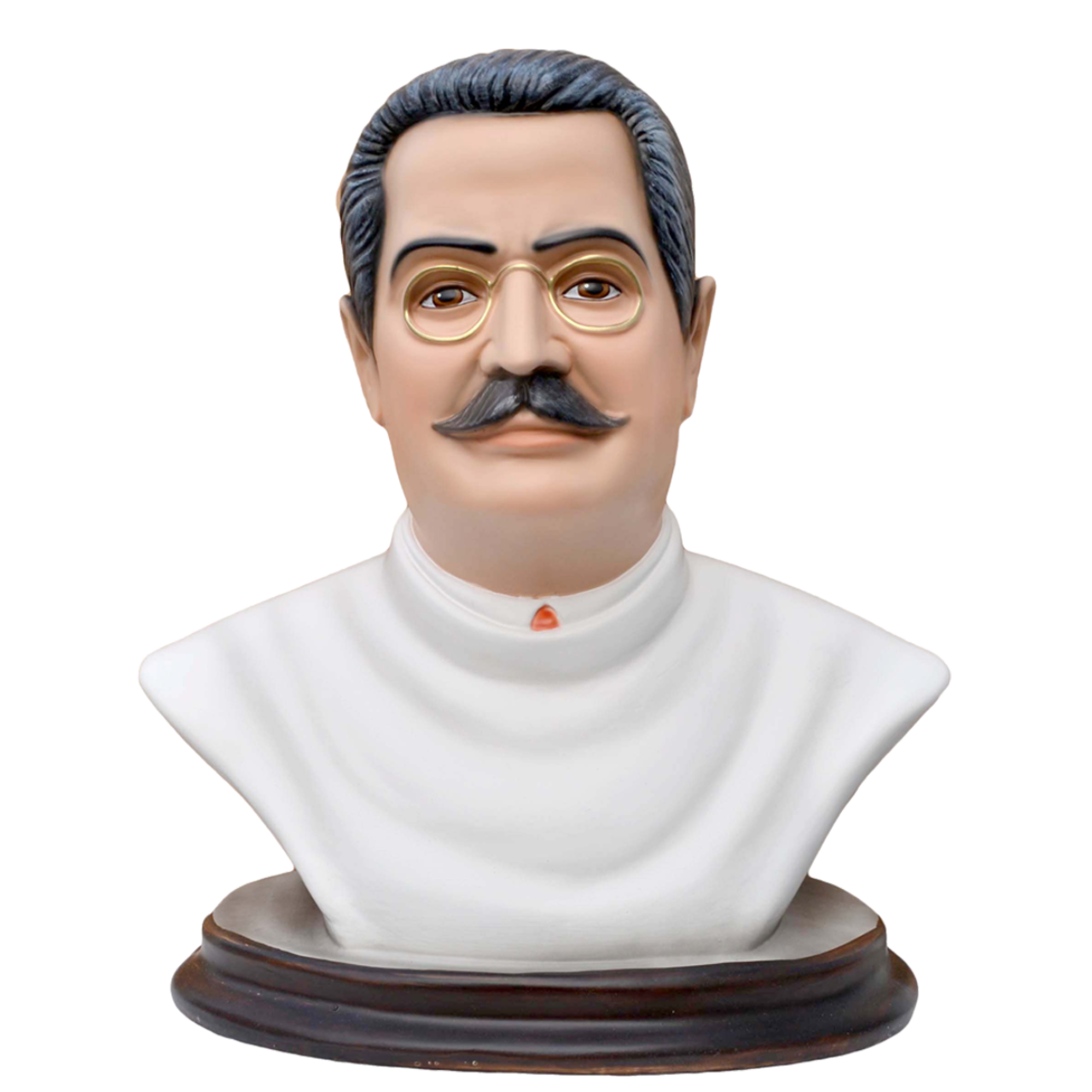 Statua San Giuseppe Moscati Busto 35 cm in Resina