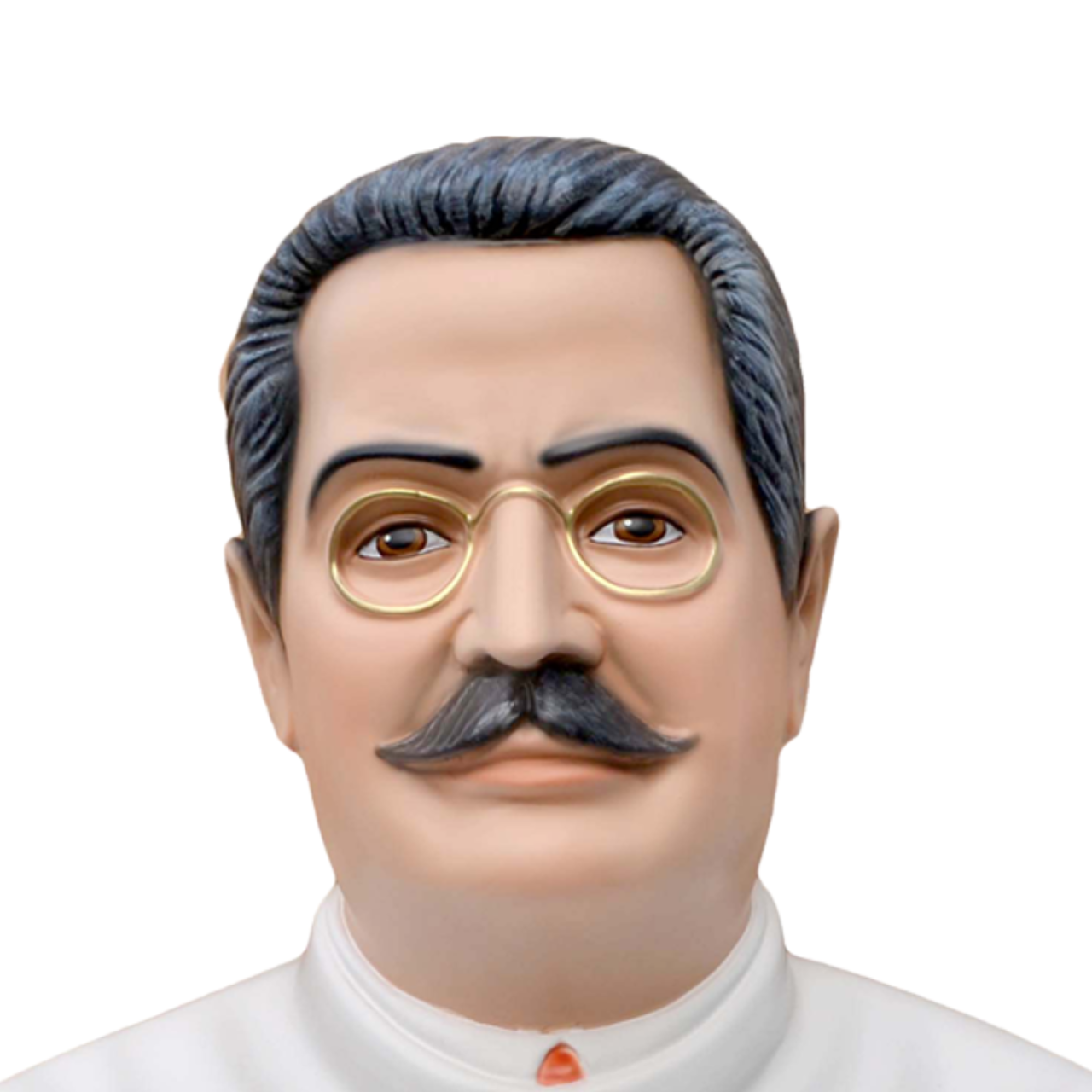 Statua San Giuseppe Moscati Busto 35 cm in Resina