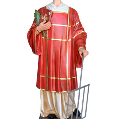Statua San Lorenzo 160 cm in Vetroresina