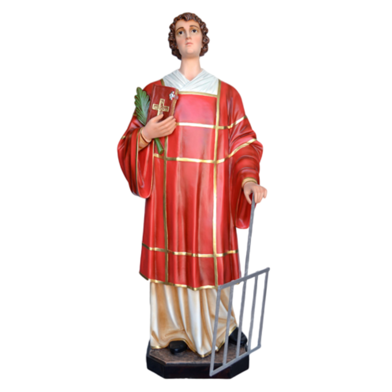 Statua San Lorenzo 160 cm in Vetroresina