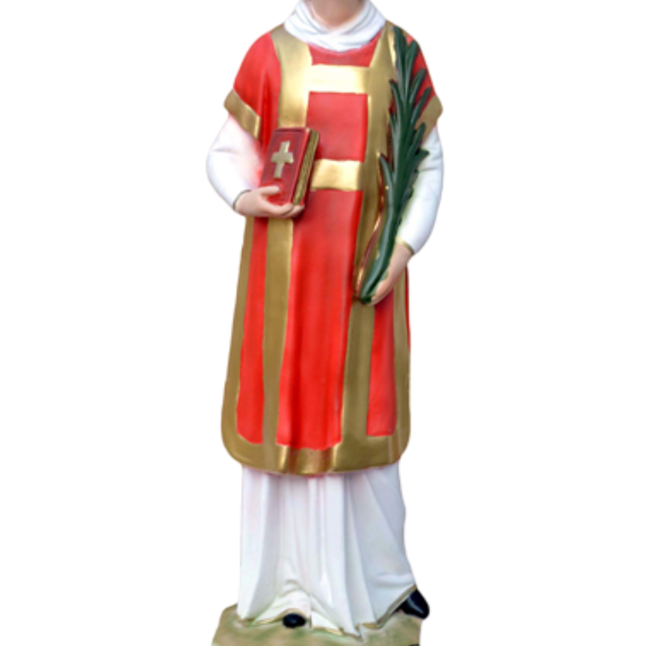 Statua San Lorenzo 45 cm in Resina