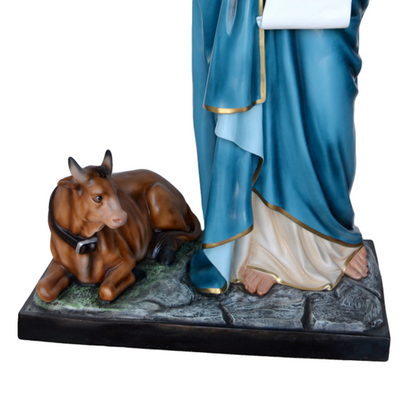 Statua San Luca Evangelista 160 cm in Vetroresina
