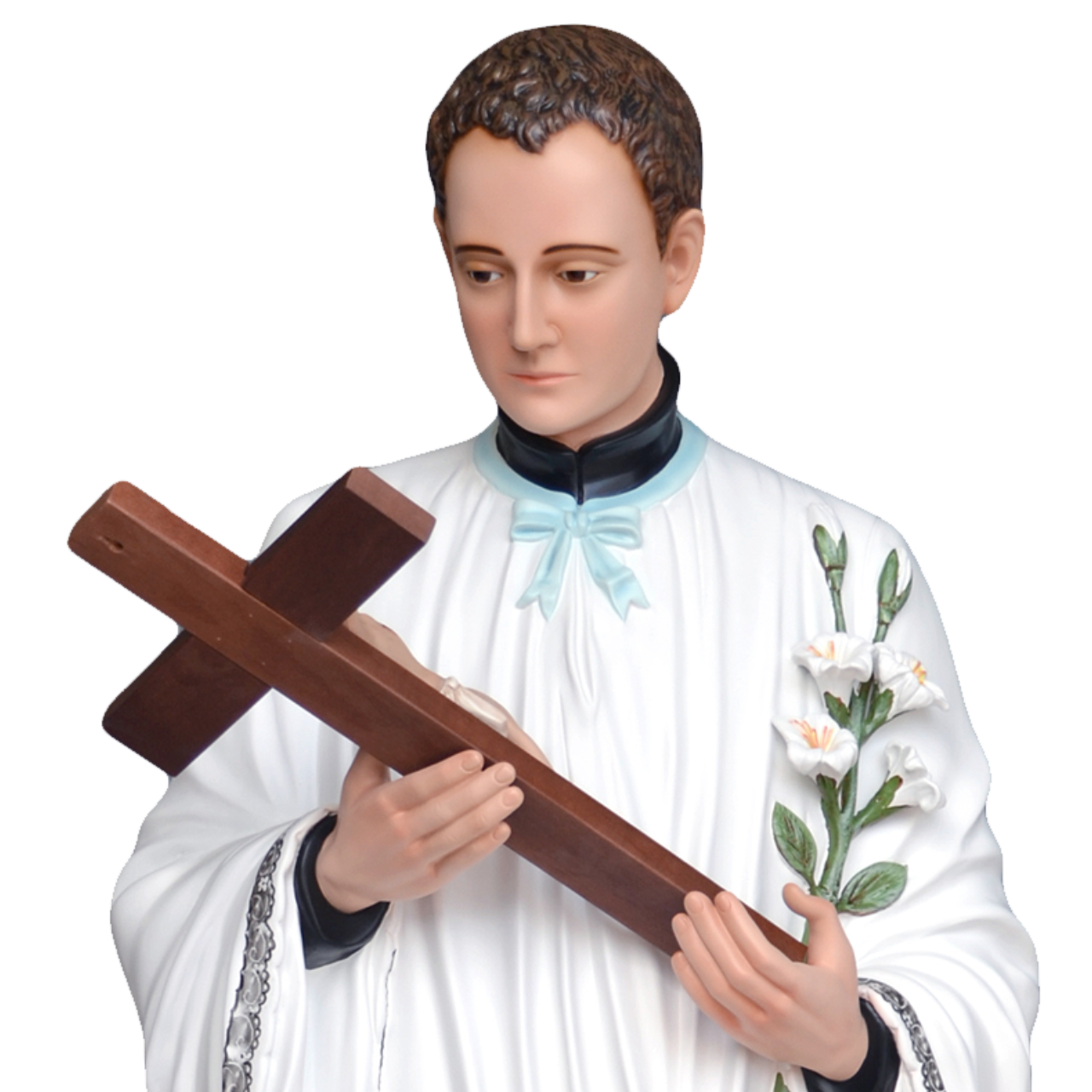 Statua San Luigi 170 cm in Vetroresina