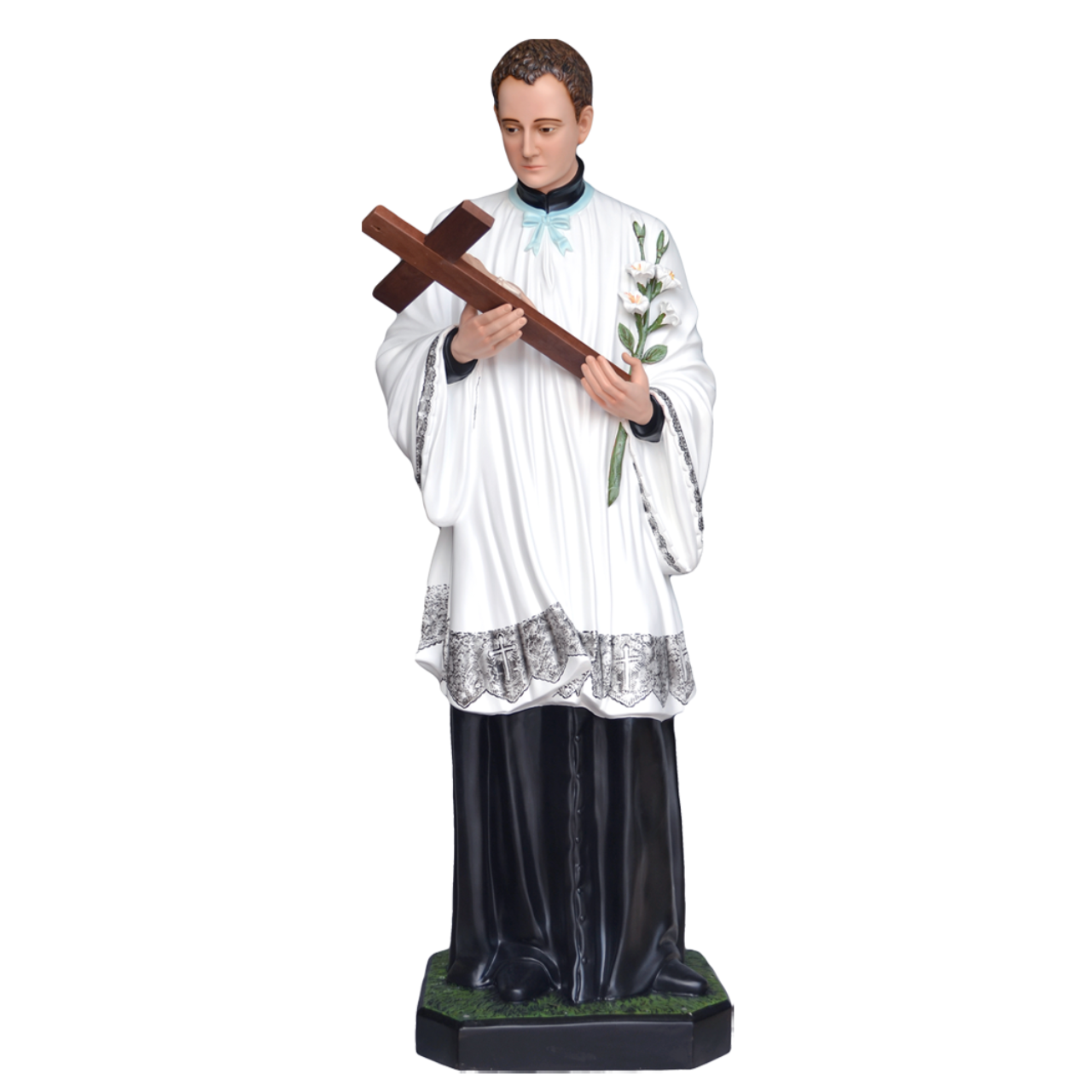Statua San Luigi 170 cm in Vetroresina