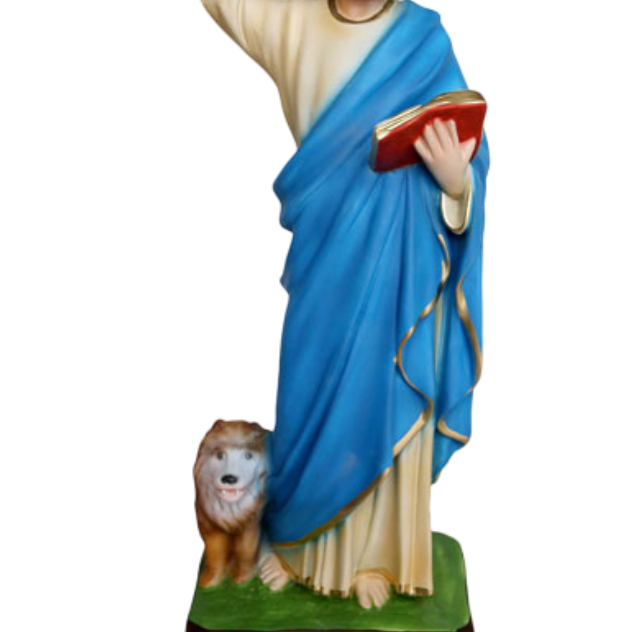 Statua San Marco Evangelista 40 cm in Resina