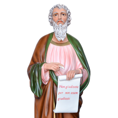Statua San Matteo Evangelista 160 cm in Vetroresina