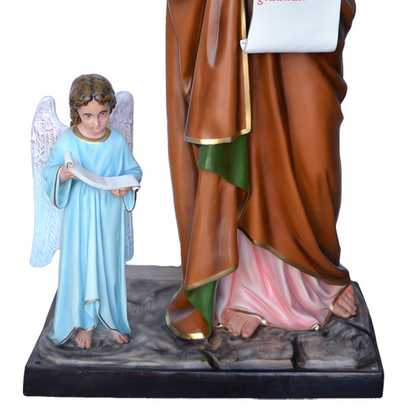 Statua San Matteo Evangelista 160 cm in Vetroresina
