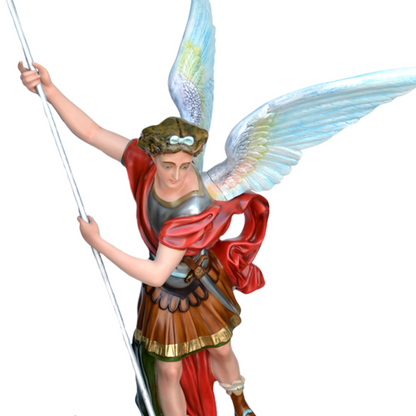 Statua San Michele Arcangelo 160 cm in Vetroresina