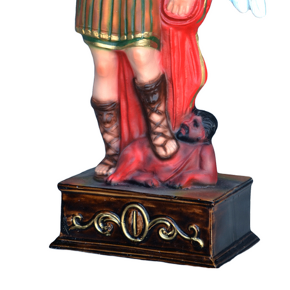 Statua San Michele Arcangelo 30 cm in Resina Piena