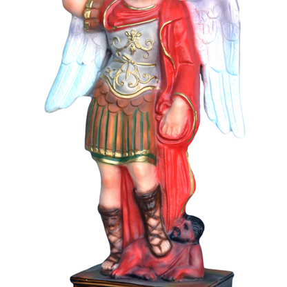 Statua San Michele Arcangelo 30 cm in Resina Piena