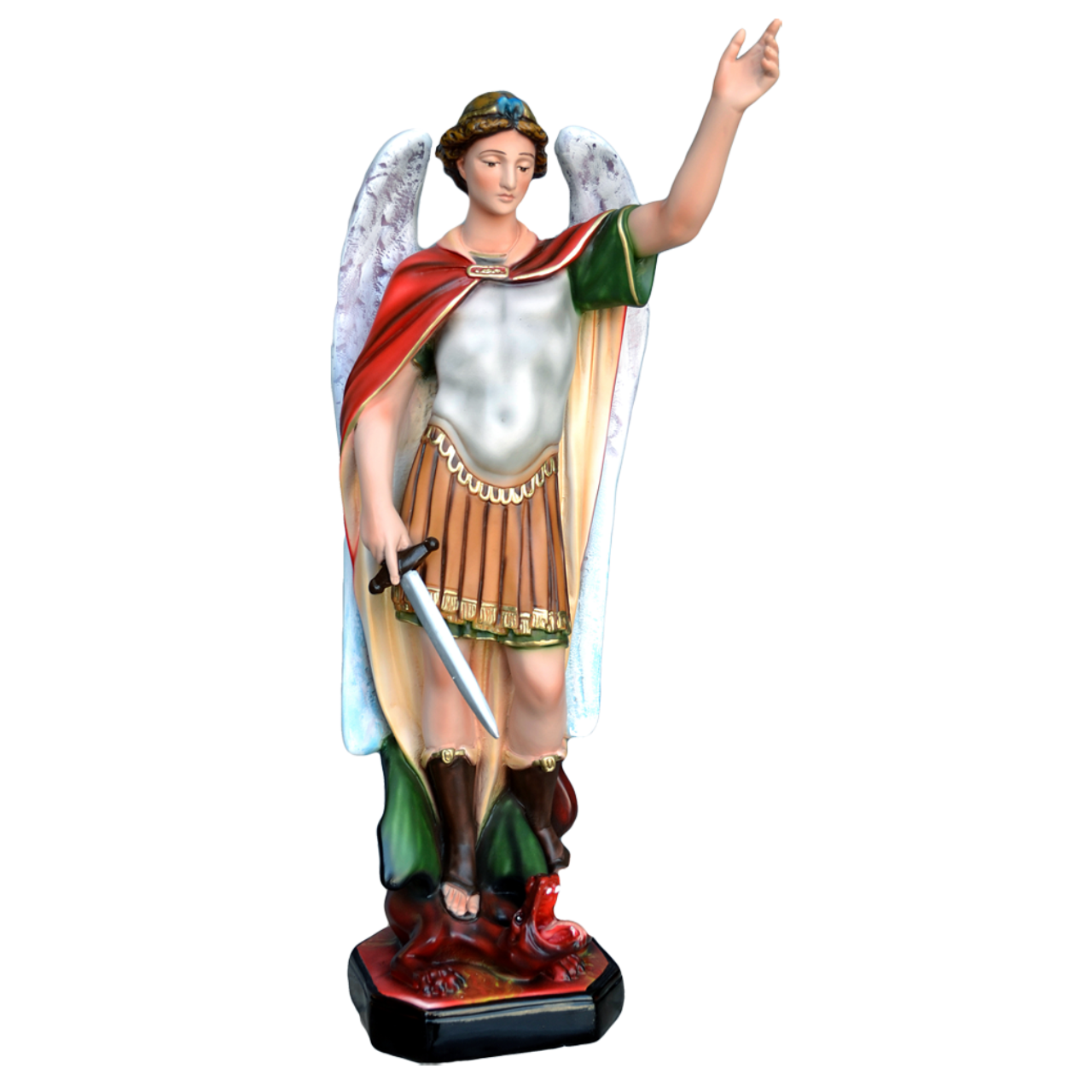 Statua San Michele Arcangelo 60 cm in Resina