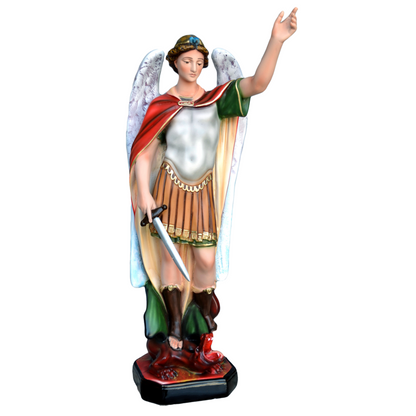 Statua San Michele Arcangelo 60 cm in Resina