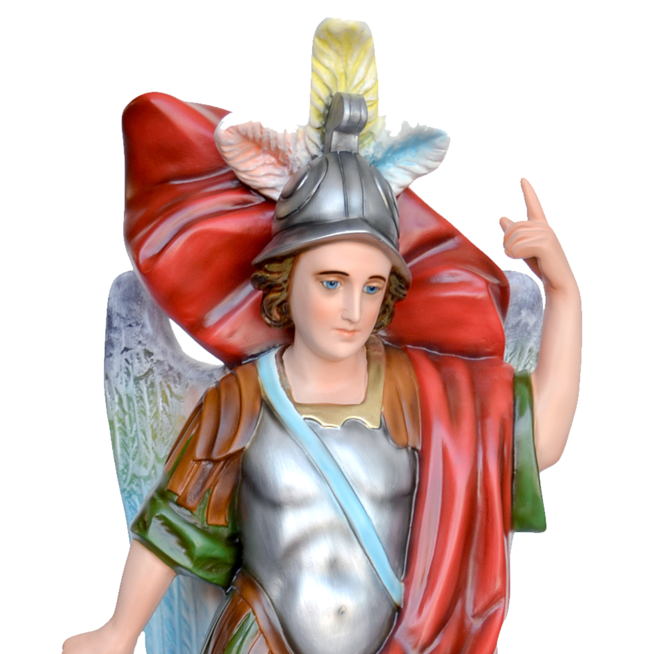 Statua San Michele Arcangelo 90 cm in Vetroresina