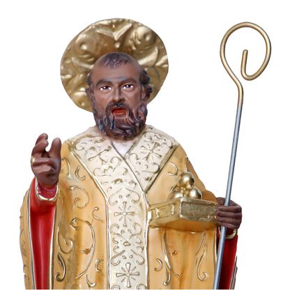 Statua San Nicola 25 cm in Resina Piena