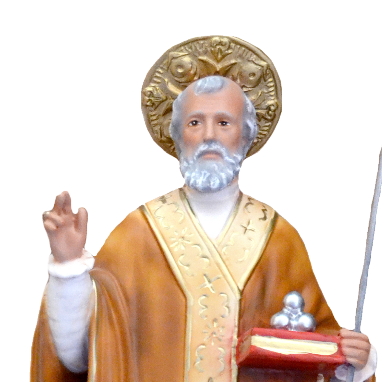 Statua San Nicola 40 cm in Resina