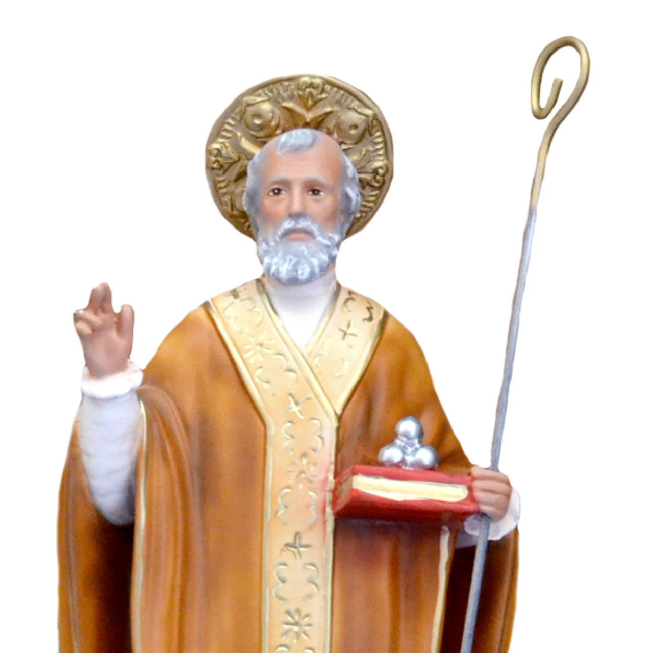 Statua San Nicola 40 cm in Resina