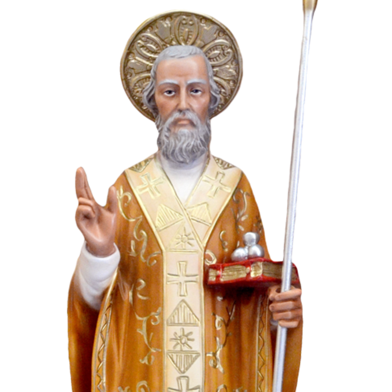 Statua San Nicola 65 cm in Resina
