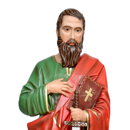 Statua San Paolo 100 cm in Resina