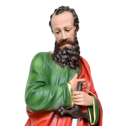 Statua San Paolo 30 cm in Resina Piena