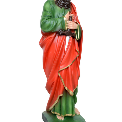 Statua San Paolo 30 cm in Resina Piena