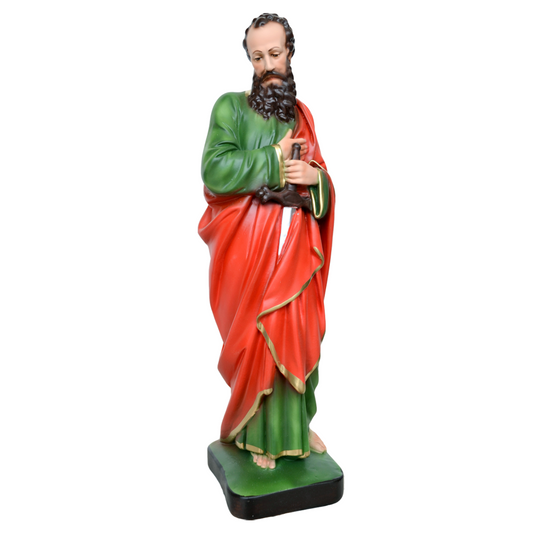 Statua San Paolo 30 cm in Resina Piena