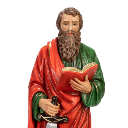 Statua San Paolo 60 cm in Resina