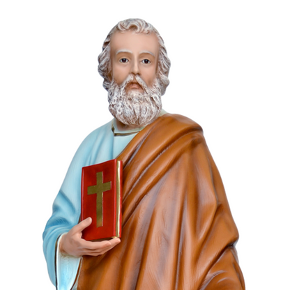 Statua San Pietro 155 cm in Vetroresina