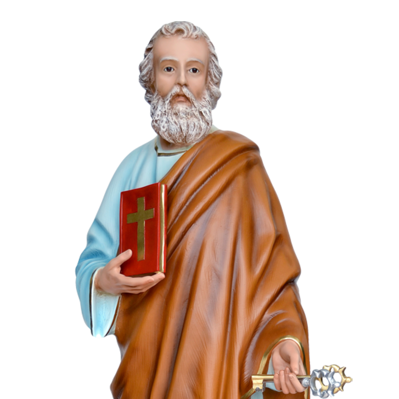 Statua San Pietro 155 cm in Vetroresina