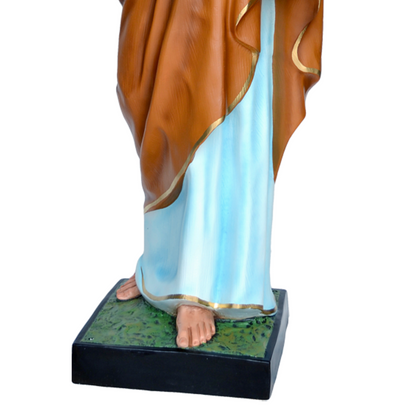 Statua San Pietro 155 cm in Vetroresina