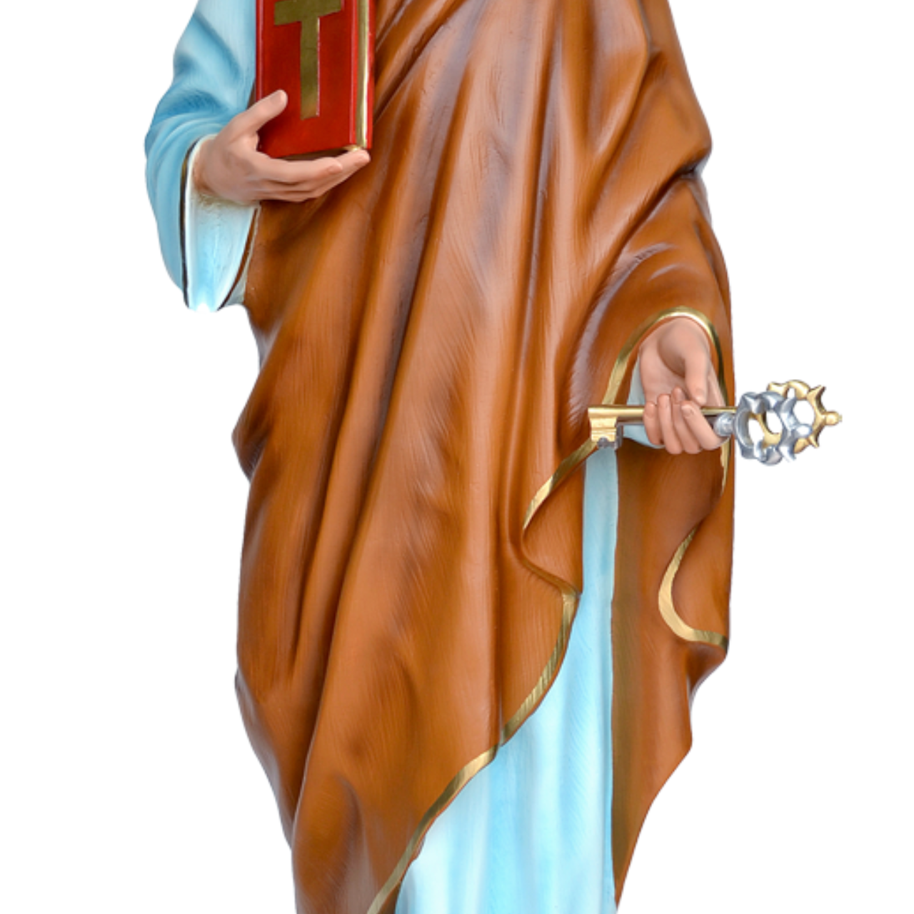 Statua San Pietro 155 cm in Vetroresina