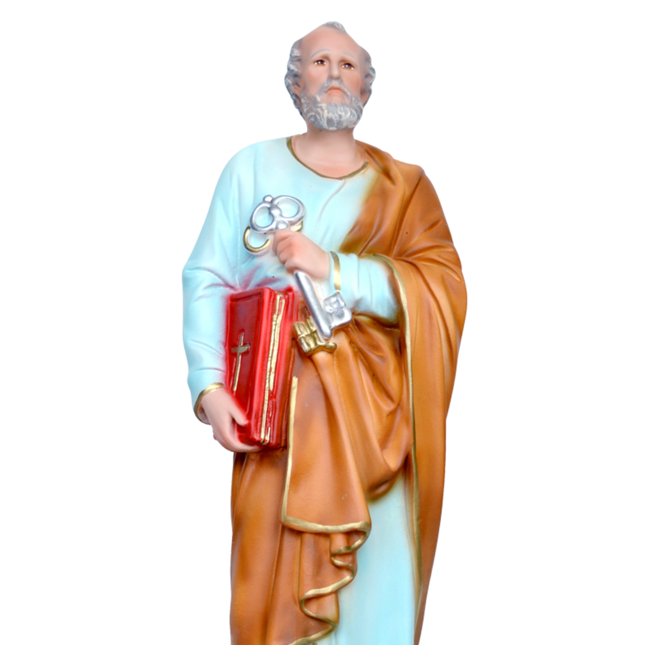 Statua San Pietro 30 cm in Resina Piena