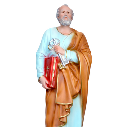 Statua San Pietro 30 cm in Resina Piena