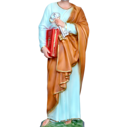 Statua San Pietro 30 cm in Resina Piena