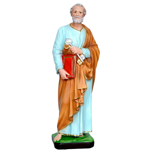 Statua San Pietro 40 cm in Resina