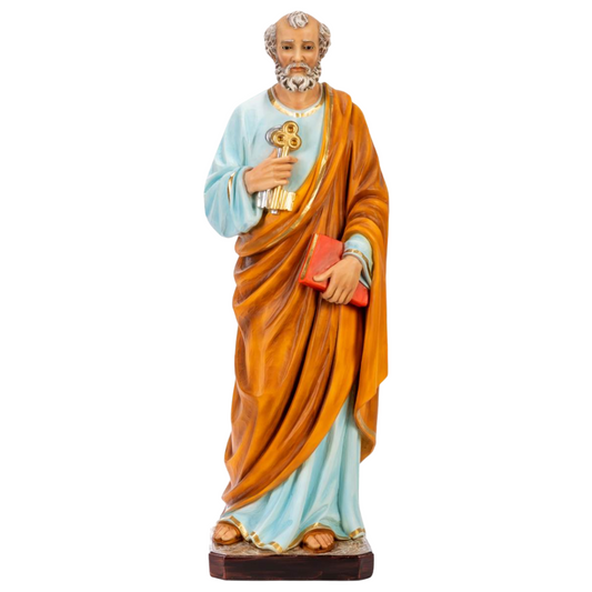 Statua San Pietro 80 cm in Resina