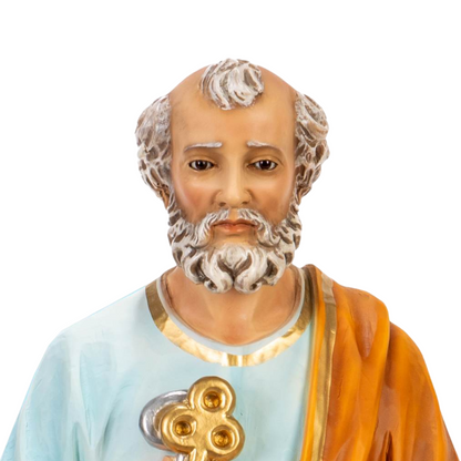Statua San Pietro 80 cm in Resina