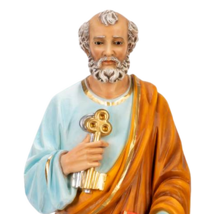 Statua San Pietro 80 cm in Resina