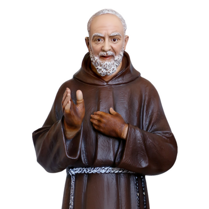 Statua San Padre Pio 110 cm in Resina